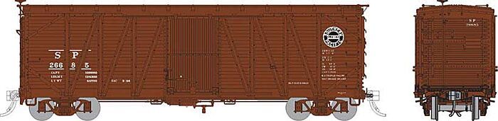 40' USRA Single-Sheathed Wood Boxcar - Southern Pacific - 142015A : HO