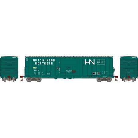 50' SIECO Boxcar Atlantic & Western Railway ATW 61014 ex/Hutchinson Northern Grime- G26853 : HO
