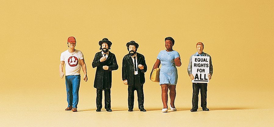 American Pedestrians #1 Pkg (5) - 10462 : HO