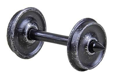 Code 88 Rp25 Non-Magnetic 33 Inch Smooth-back Metal Wheelsets Pkg(12) - 530 : HO