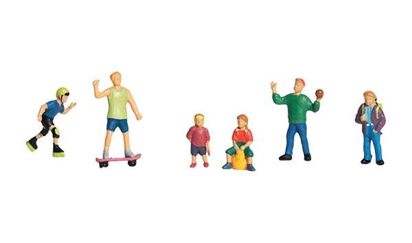 Kids At Play - Scenic Accents pkg (6) - A1830 : HO