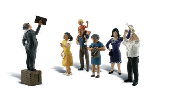 Sermon On The Crate - Scenic Accents pkg (7) - A1925 : HO