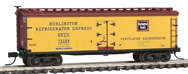 40 FT Wood Reefer Burlington CB&Q 75289 -41547 : N