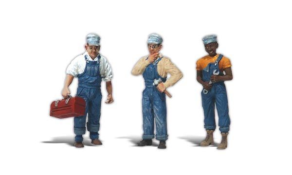 Three Train Mechanics - A2549 : G