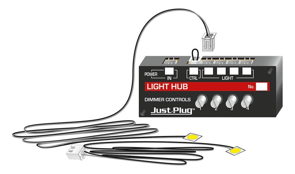 Lights & Hub Set Warm White - JP5700