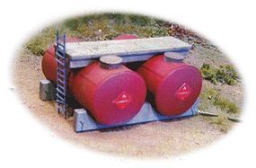 Twin Horizontal Fuel Tank Kit - 02003 : HO