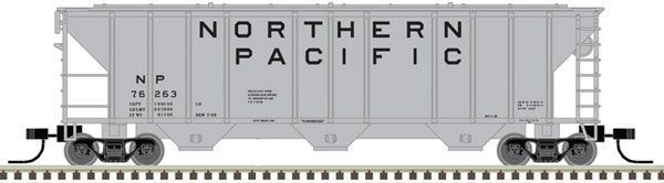 PS-2 4427 3-Bay Covered Hopper Northern Pacific NP 76217 - 50005548 : N