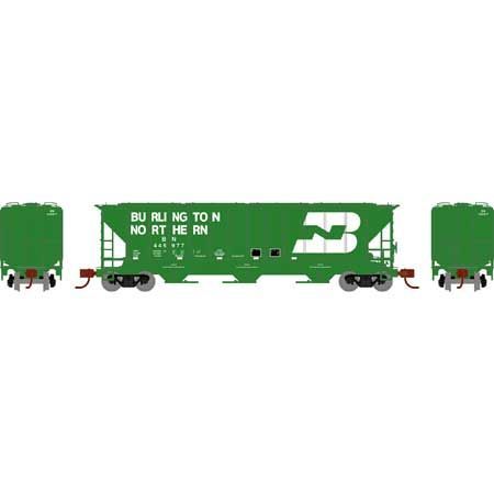 PS-2 4427 3-Bay Covered Hopper Burlington Northern BN 445997 - 25432 : N