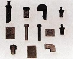 Deluxe Roof Stacks And Vents Detail Set - 507 : HO