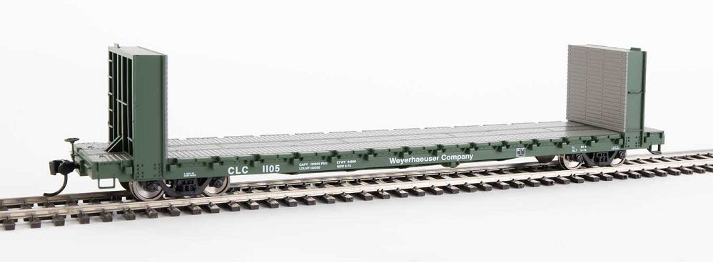 60 Ft Flat Car-5827 : HO