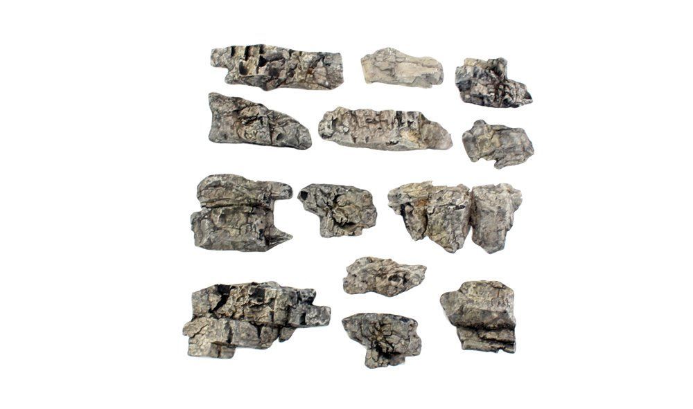 Outcroppings Rocks - 13 Pieces - C1139