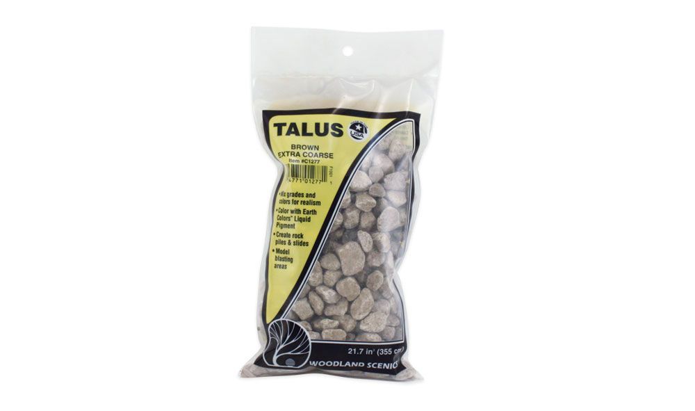 Extra Coarse Talus-Brown - C1277