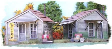 Twin Utility Sheds - 0702 : HO