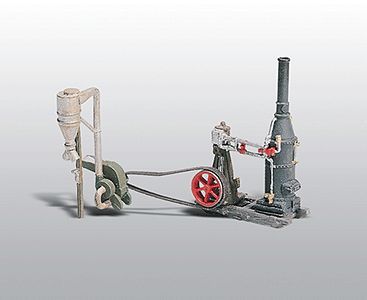 Steam Engine and Hammer Mill Kit - D229 : HO