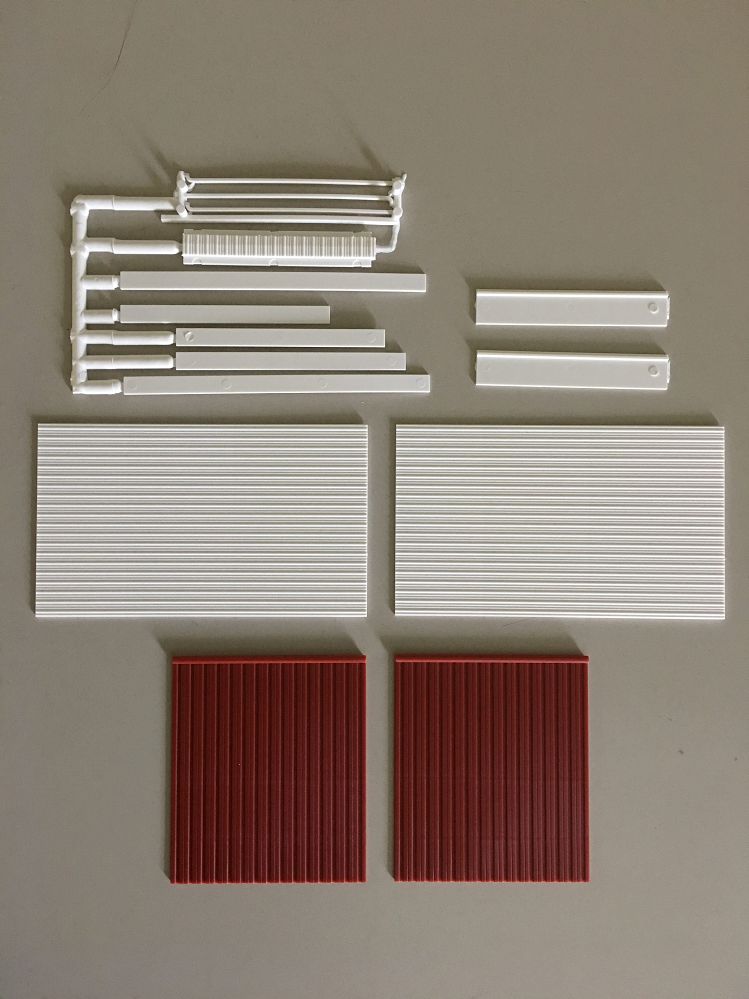 Metal Building Extension-red - 0142 : HO