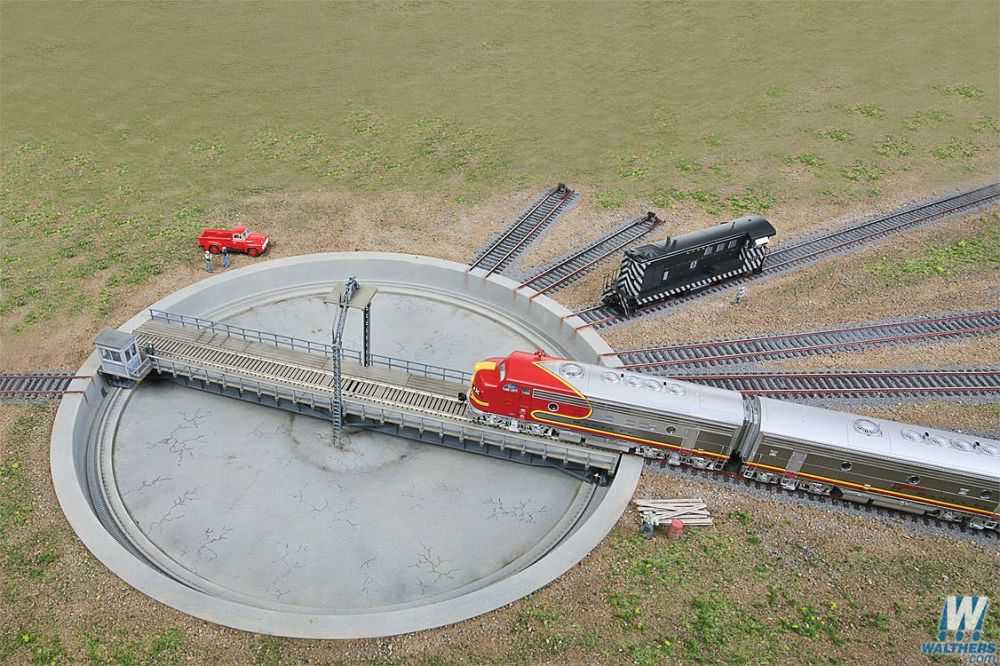 Motorized 110 FT Turntable -- Assembled - 2851 : HO