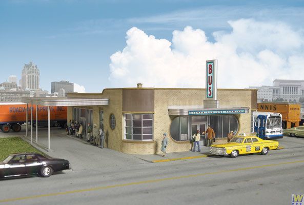 Silver Springs Bus Terminal Kit - 2934 : HO