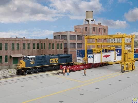 Intermodal Yard Pavement Kit - 4120 : HO