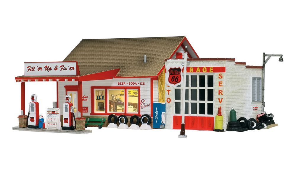 Filler Up & Fixer Built & Ready Structure - BR5025 : HO