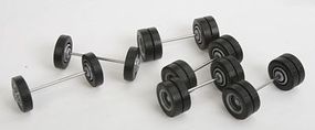 Truck/Trailer Wheels - 2 Fronts, 4 Rears - 5450 : HO