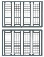 Windows -- 27 Pane - 8100 : HO