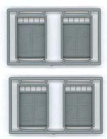 Freight Door W/5 Lite Transom - Pkg(4) -- 72 X 108 Inch - 8125 : HO