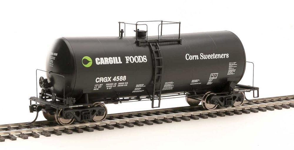 40' UTLX 16,000-Gallon Funnel-Flow Tank Car Cargill Corn Sweetener CRGX 4588 - 100148 : HO