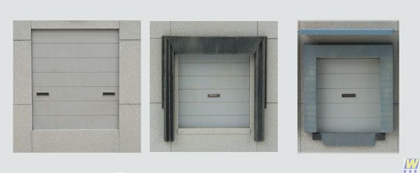 Truck & Railroad Docks Details - 4070 : HO