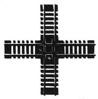 Code 100 Sectional Track 90 Deg Crossing-6 Inch - 176 : HO