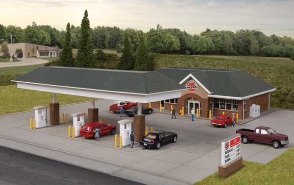 Modern Gas Station Kit - 3537 : HO