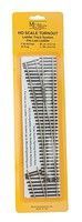 Code 83 Ladder Track System Turnout #5e Left Hand Last Ladder - 14718 : HO