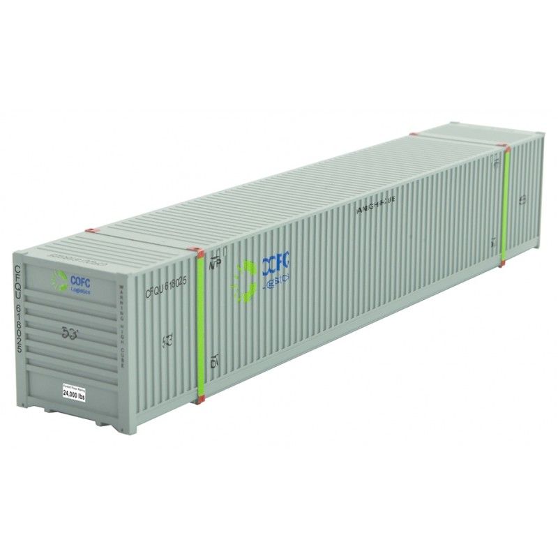 Corrugated-Side Container COFC Logistics CFQU 618025 - 46900541 : N