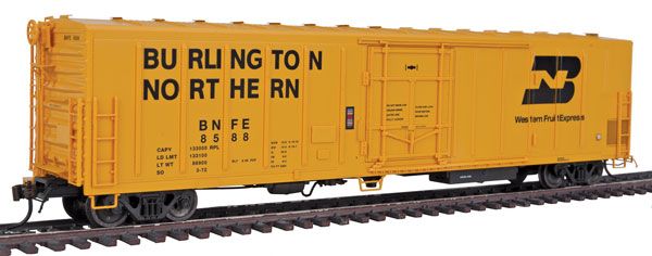 57' Mechanical Reefer Burlington Northern BNFE 8530 - 18608 : N
