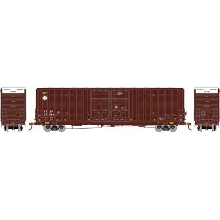 60' Berwick Hi-Cube Boxcar, Santa Fe, ATSF 37564 - 75103 : HO