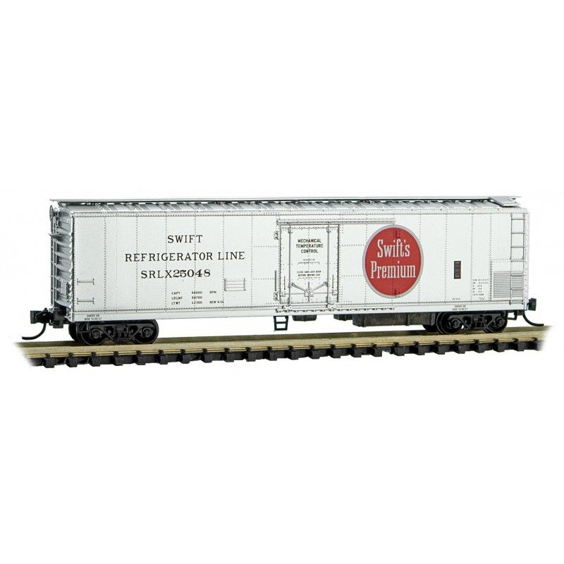 51' 3-3/4" Riveted-Side Mechanical Reefer Swift Refrigerator Line SRLX 25048 - 06900240 : N