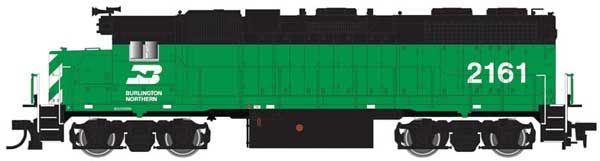EMD GP38 Series-40004122 : N