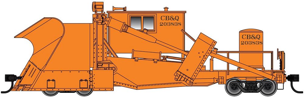 Jordan Spreader - Chicago, Burlington & Quincy 203838 - 110119 : HO