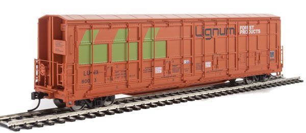 56' Thrall All-Door Boxcar Lignum LUNX #80013 - 101929 : HO