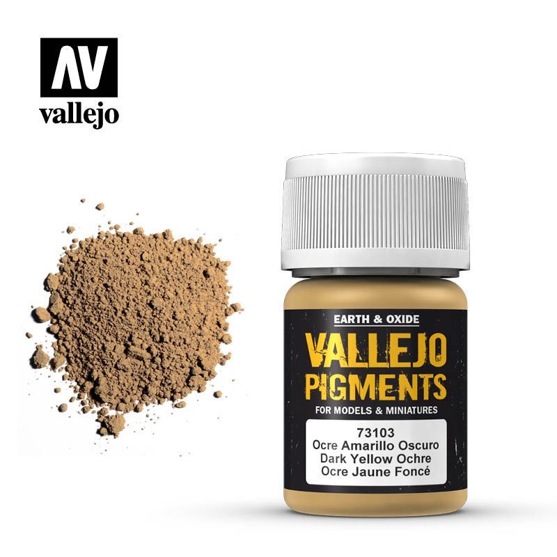 Pigments - Dark Yellow Ochre - 73103