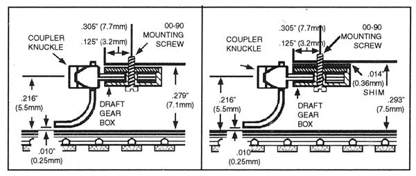 Short Shank Brown 1015-1-B Body Mount Knuckle Coupler - 00102004 : N