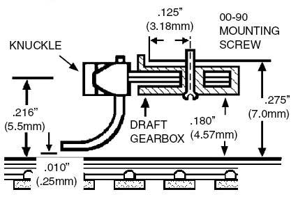 Universal Mount Couplers 1023 Body Mount Knuckle Coupler - 00102009 : N