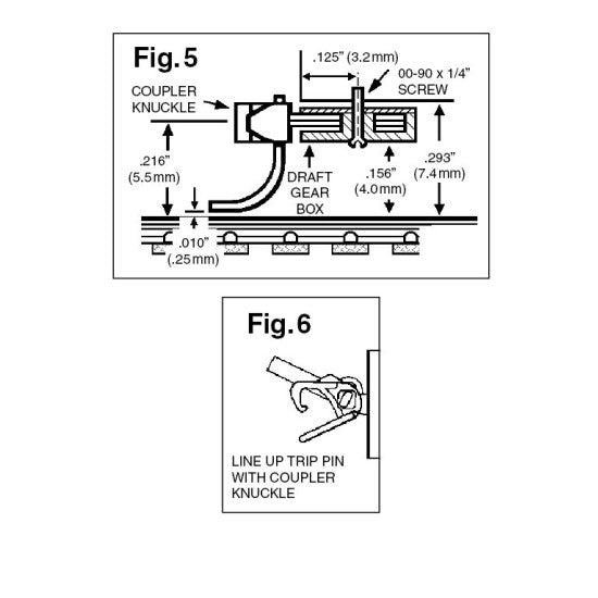 Coupler Conversion Kit 1162 for&nbsp;Atlas SD7/9 Black - 00132090 : N