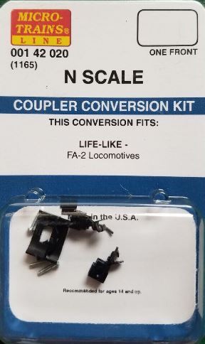 Coupler Conversion Kit 1165 for Life-Like FA2 - 00142020 : N