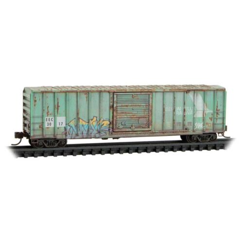 50' Rib-Side Single-Door Boxcar - East Erie Commercial #3017 (Weathered, Ex-Berlin Mills) 02544931 : N