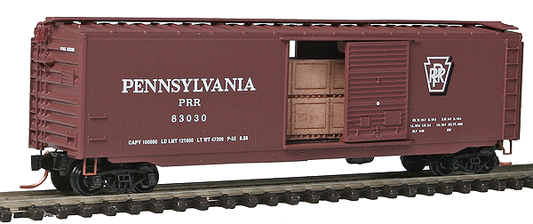 50 FT Standard Boxcar Pennsylvania Railroad PRR 83030 - 03100411 : N