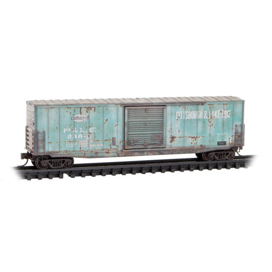 50' Standard Boxcar Weathered Pittsburgh & Lake Erie #23841 - 180144470 : N