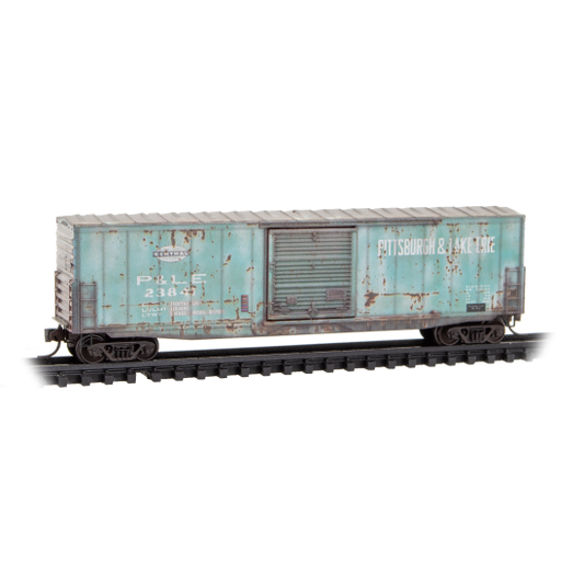 50' Standard Boxcar Weathered Pittsburgh & Lake Erie #23841 - 180144470 : N