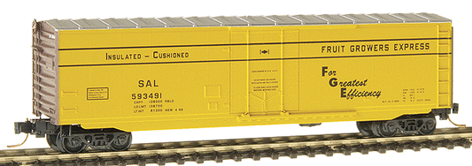 50 FT Standard Plug Door Boxcar SAL 593491 - 03800380 : N