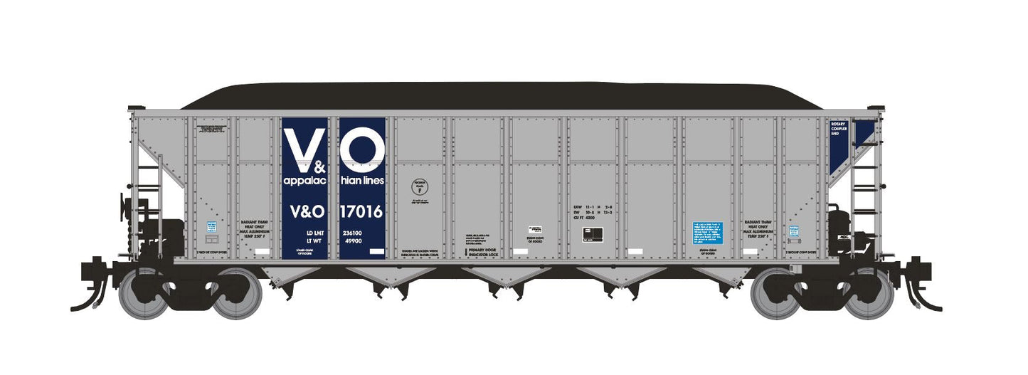 V&O 17160 - Virginian & Ohio Rapido Autoflood III Coal Hopper - HFO003004 : HO