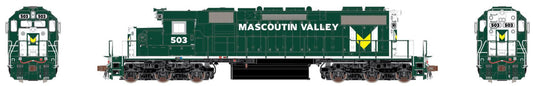 EMD SD38-2 Locomotive, Mascoutin Valley DC/Silent, MV #503 - HFL503001 : HO